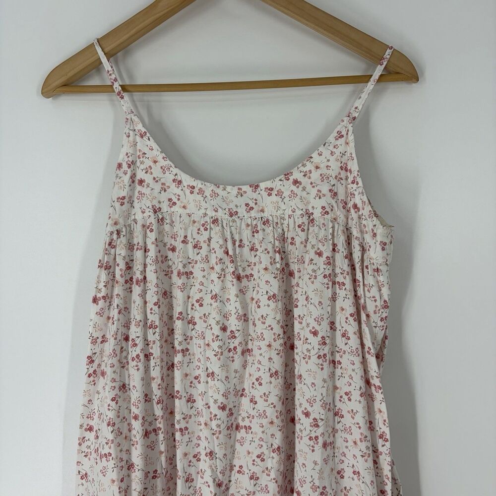 Petite Plume Chloe Nightgown Size Small Floral Print Sleep Dress Cottagecore - Picture 8 of 11